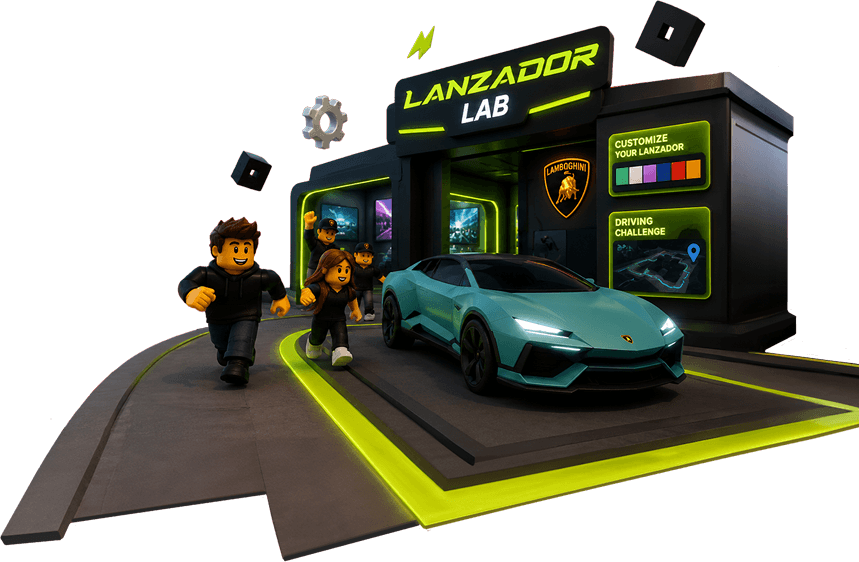 Lamborghini Lanzador Lab on Roblox