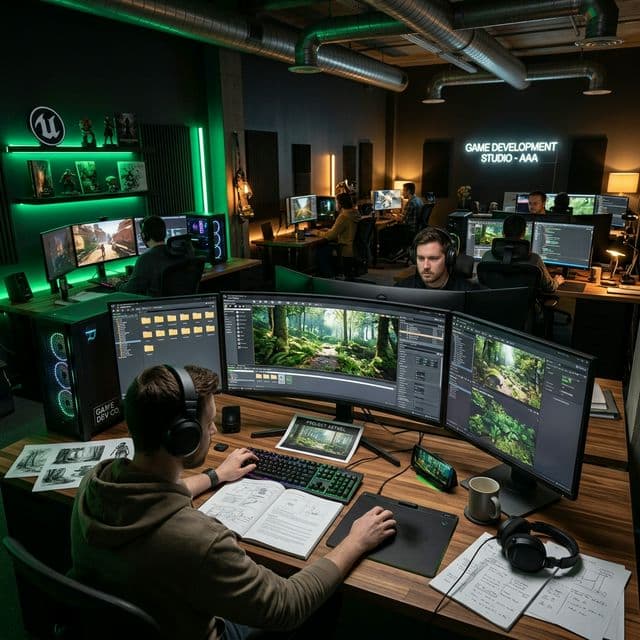 Full-Cycle Game Development