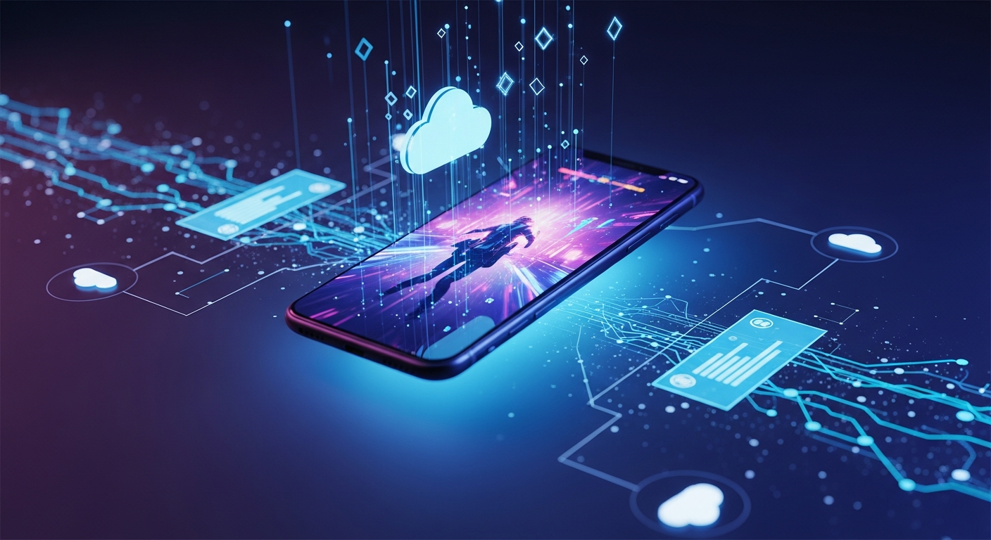 Cloud gaming 2026 concept streaming games from cloud servers